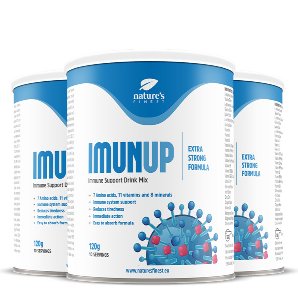  Nature's Finest Nature's Finest Imunup | Bevanda Per Il Sistema Immunitario Con Vitamine, Minerali E Aminoacidi | Supporto Quotidiano A Immunità, Vitalità Ed Energia  