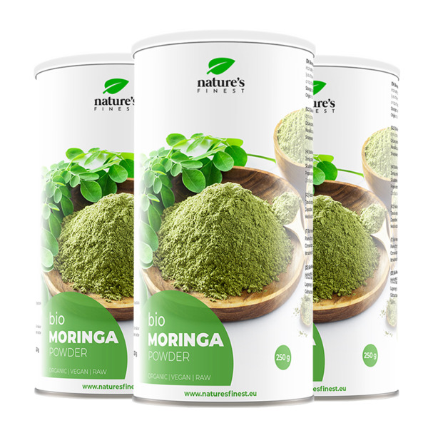  Nature's Finest Moringa Bundle | Livello Normale Di Zucchero Nel Sangue | Alto Contenuto Di Proteine | Fibre Alimentari | Digestione Sana | Naturale 