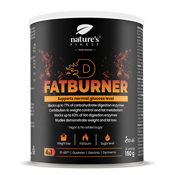  Nature's Finest Nature’s Finest D-fatburner | Bevanda Dimagrante A Base Di Inulina | Inulina, Id-alg, Garcinia Hca, Gymnema + Guarana 