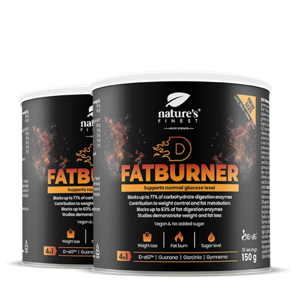  Nature's Finest Nature’s Finest D-fatburner | Bevanda Dimagrante A Base Di Inulina | Inulina, Id-alg, Garcinia Hca, Gymnema + Guarana 
