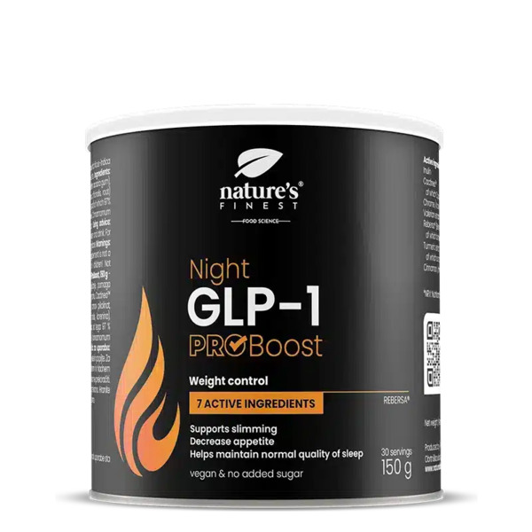  Nature's Finest Nature's Finest Night Glp-1 Proboost | Bevanda Serale Per Controllo Appetito | Supporto Snellente, Meno Voglie E Equilibrio Metabolico | Formula Notte 