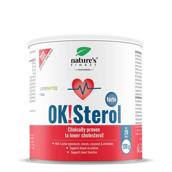  Nature's Finest Nature's Finest Ok!sterol Forte | Fitosteroli Per Supporto Colesterolo | Curcuma E Carciofo Per Equilibrio Lipidico | Complesso B Per Il Cuore 