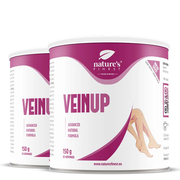  Nature's Finest Nature's Finest Vein Up | Supporto Comfort Gambe, Circolazione E Vene | Gotu Kola + Vitamina C | Aiuto Per Gambe Pesanti E Gonfie 