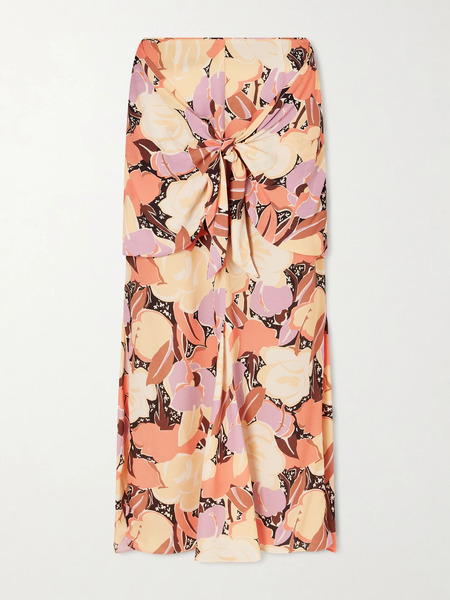  Anna Sui Anna Sui - Desert Bloom Skirt - Orange 