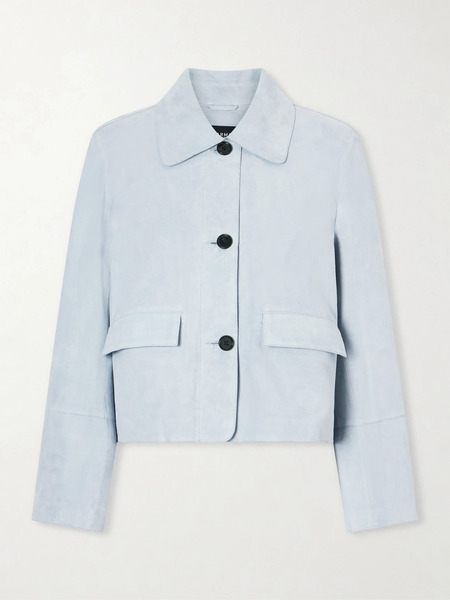  Arma Arma - Fem Suede Jacket - Blue 