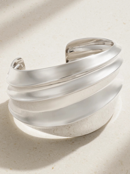  By Pariah By Pariah - Flux Recycled Sterling Silver Cuff - M/l 