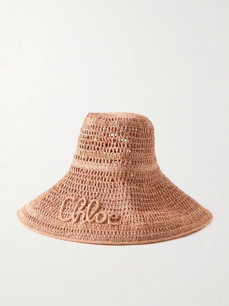  Chloé Chloé - Raffia Hat - Beige 