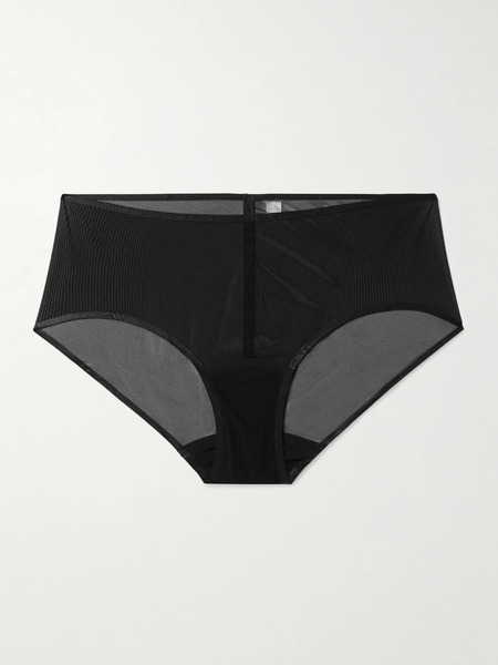  Commando Commando - Stretch-mesh Briefs - Black 