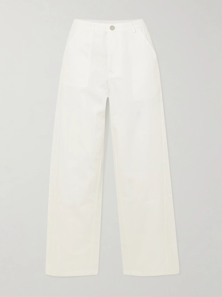  Deiji Studios Deiji Studios - Pocket Organic Wide-leg Jeans - White 