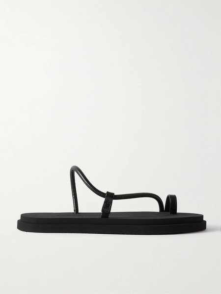  Emme Parsons Emme Parsons - Bari Pool Leather Sandals - Black 
