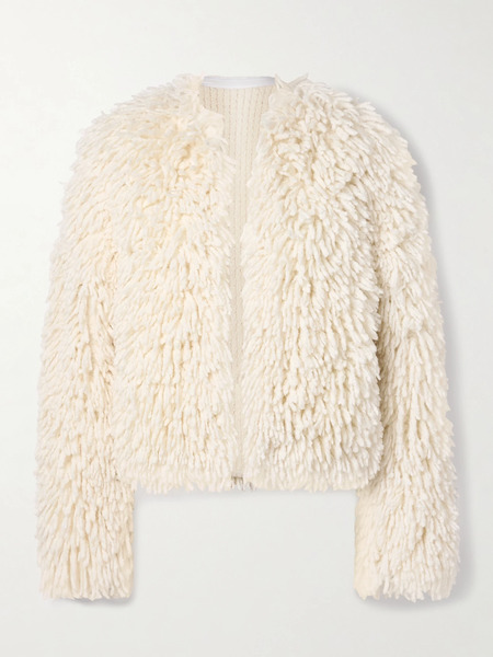  Fforme Fforme - Van Merino Wool-blend Jacket - Cream 