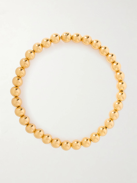  Jil Sander Jil Sander - Sphere Gold-tone Necklace - S 