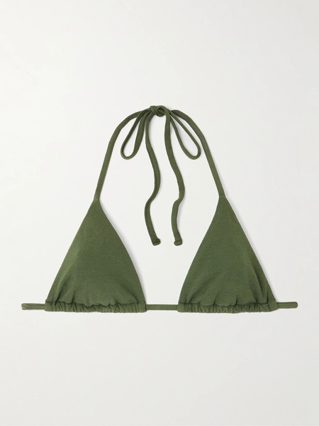  Matteau Matteau - The String Recycled Triangle Bikini Top - Green 