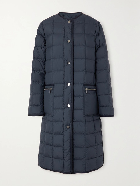  Moncler Moncler - Faisan Convertible Quilted Shell Down Coat - Navy 