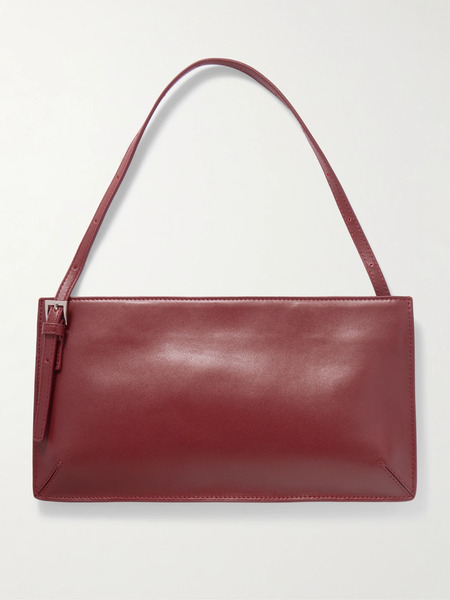  St. Agni St. Agni - 90s Leather Shoulder Bag - Burgundy 