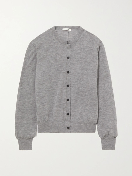  The Row The Row - Essentials Battersea Cashmere Cardigan - Gray 