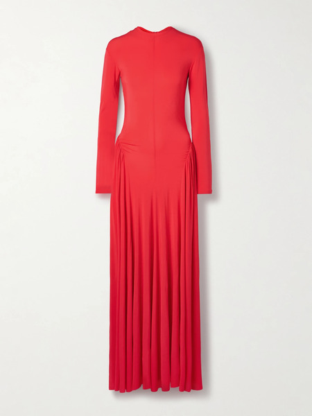  Tove Tove - Orea Gathered Stretch-jersey Maxi Dress - Fr 34 