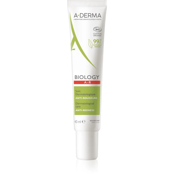  A-derma Biology A.r. Anti-redness Trattamento Lenitivo Per Pelli Sensibili Con Tendenza All'arrossamento 40 Ml 