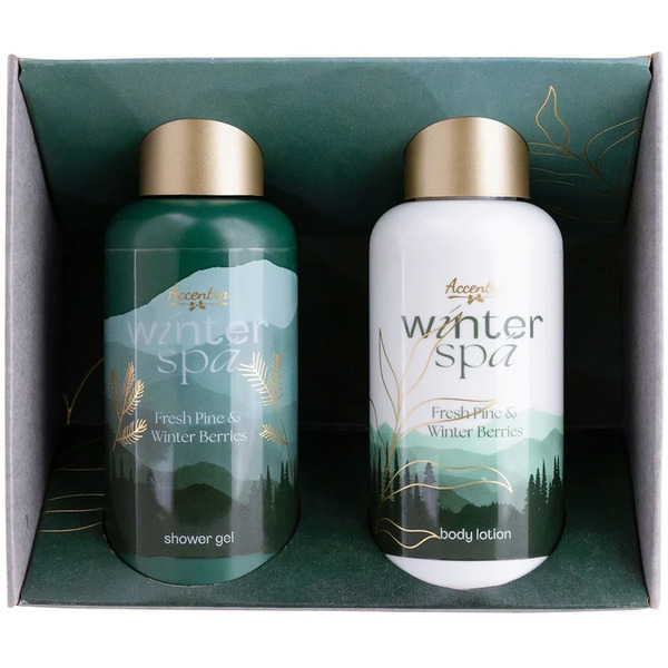  Accentra Winter Spa Fresh Pine & Winterberries Confezione Regalo Per Il Bagno Profumi Fresh Pine & Winterberries 