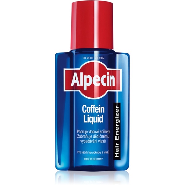  Alpecin Hair Energizer Caffeine Liquid Lozione Tonica Alla Caffeina Anti-caduta Dei Capelli Per Uomo 200 Ml 