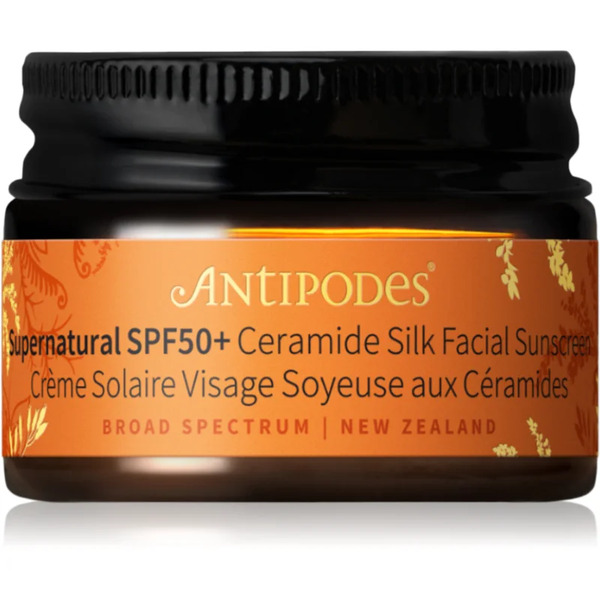  Antipodes Supernatural Spf50+ Ceramide Silk Facial Sunscreen Crema Protettiva Viso Con Ceramidi Spf 50+ 15 Ml 