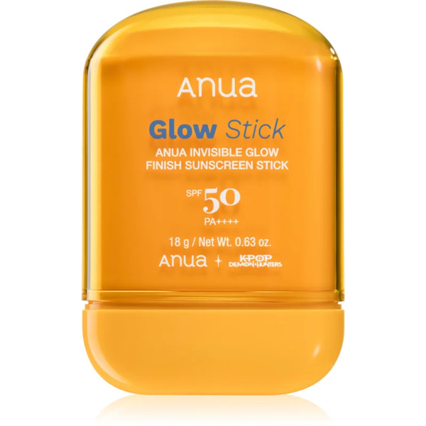  Anua K-pop Demon Hunters Invisible Glow Finish Sunscreen Stick Idratante Protettivo Con Effetto Illuminante Spf 50 18 G 