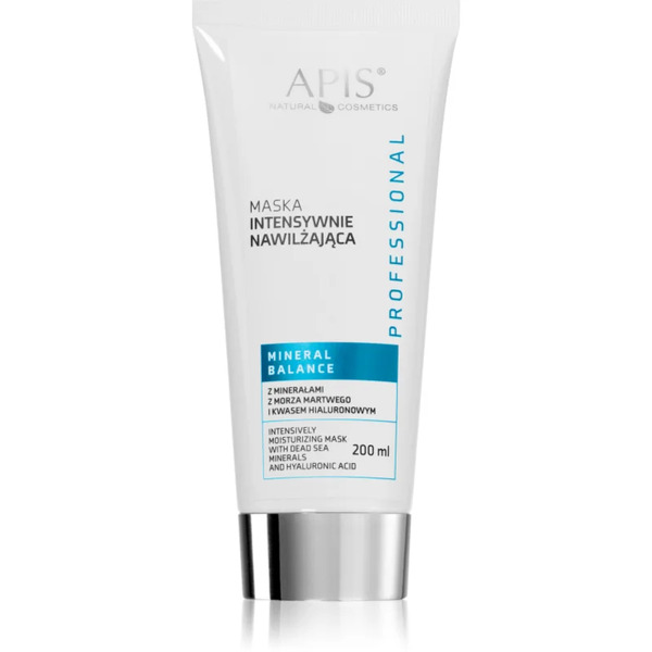  Apis Natural Cosmetics Hydro Balance Professional Maschera Viso Idratante Intensa Con Minerali Del Mar Morto 200 Ml 