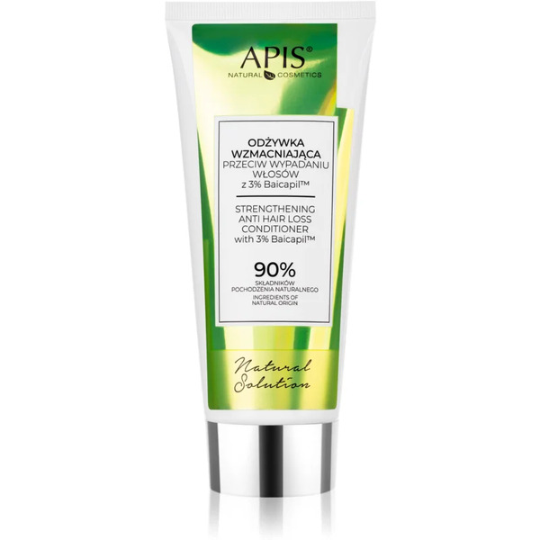  Apis Natural Cosmetics Natural Solution 3% Baicapil Balsamo Rinforzante Anti-caduta Dei Capelli 200 Ml 