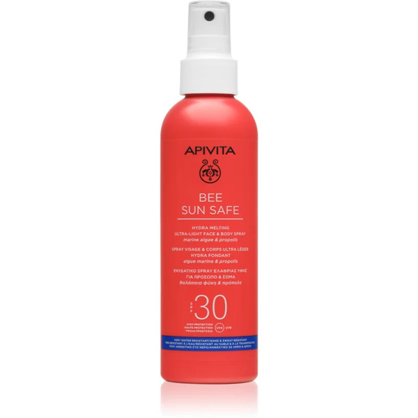  Apivita Bee Sun Safe Hydra Melting Ultra-light Spray Spf30 Latte Abbronzante Protettivo In Spray Spf 30 200 Ml 