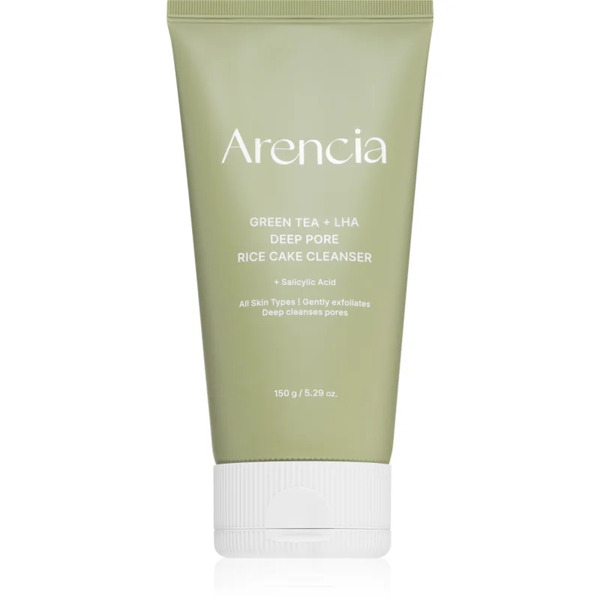  Arencia Green Tea + Lha Deep Pore Rice Cake Cleanser Gel Di Pulizia Profonda Effetto Rigenerante 150 G 