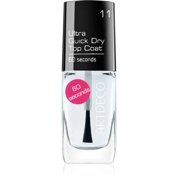  Artdeco Nail Lacquer Ultra Quick Dry Top Coat Top Coat Per Unghie Per Accelerare L'asciugatura Dello Smalto 10 Ml 