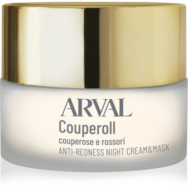  Arval Couperoll Anti-redness Night Cream & Mask Maschera-crema Notte Per Pelli Sensibili E Arrossate 50 Ml 