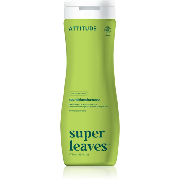  Attitude Super Leaves Nourishing & Strengthening Shampoo Naturale Con Effetto Disintossicante 473 Ml 
