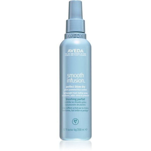 Aveda Smooth Infusion™ Perfect Blow Dry Spray Lisciante Per L'asciugatura Con L'asciugacapelli Contro I Capelli Crespi 200 Ml 
