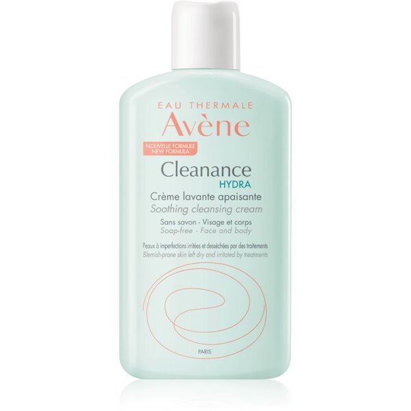  Avène Cleanance Hydra Crema Detergente Lenitiva Per Pelli Secche E Irritate Dal Trattamento Antiacne 200 Ml 