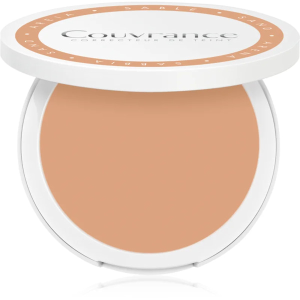  Avène Couvrance Compact Cream Foundation Fondotinta In Crema Ad Alta Protezione Uv Colore 1.2 Sable Sand 8.5 G 