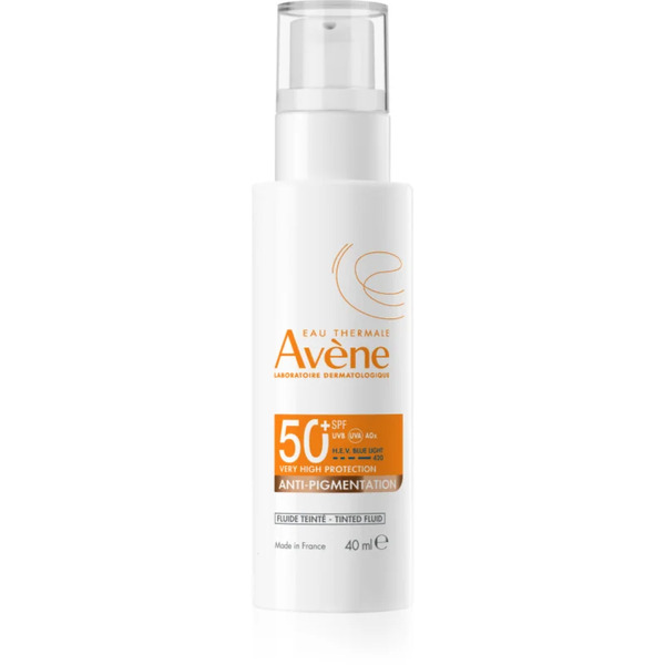  Avène Sun Anti-pigmintation Tinted Fluid Protezione Solare Dal Finish Colorato E Texture Leggera. Contro Le Macchie Della Pelle Spf 50+ 40 Ml 