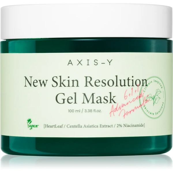  Axis-y 6+1+1 Advanced Formula New Skin Resolution Gel Mask Maschera In Gel Lenitiva Con Effetto Rinfrescante 100 Ml 