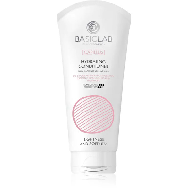  Basiclab Dermocosmetics Capillus Balsamo Leggero Effetto Idratante 100 Ml 