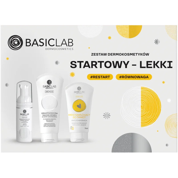  Basiclab Dermocosmetics Light Basic Confezione Regalo Per Pelli Sensibili 