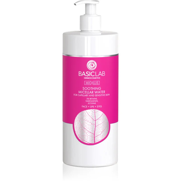  Basiclab Dermocosmetics Micellis Acqua Micellare Lenitiva Per Pelli Con Tendenza All'arrossamento 500 Ml 