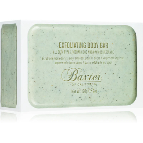  Baxter Of California Exfoliating Body Bar Cedarwood & Oakmoss Essence Sapone Esfoliante Corpo Per Uomo 198 G 