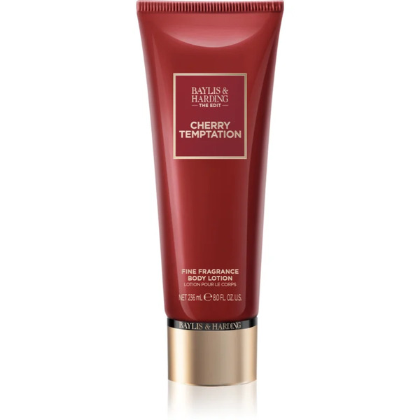  Baylis & Harding The Edit Cherry Temptation Latte Corpo Profumato Da Donna Cherry, Jasmin & Sandalwood 236 Ml 