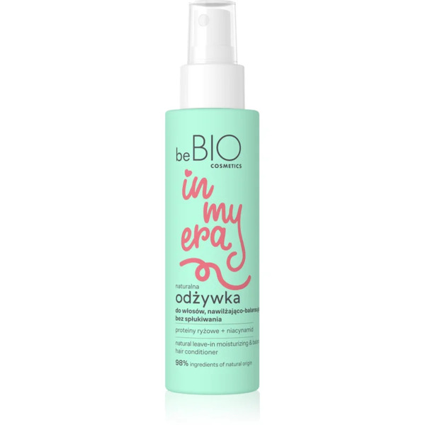  Bebio In My Era Natural Moisturizing & Balancing Balsamo Spray Senza Risciacquo Per Capelli Normali 100 Ml 