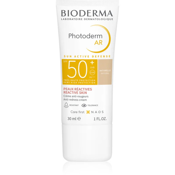  Bioderma Photoderm Ar Crema Protettiva Idratante Per Pelli Molto Sensibili Tendenti All’arrossamento Spf 50+ Colore Natural 30 Ml 