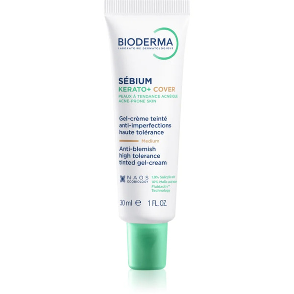  Bioderma Sébium Kerato+ Cover Crema Colorata Opacizzante Contro Le Imperfezioni Della Pelle Acneica 30 Ml 