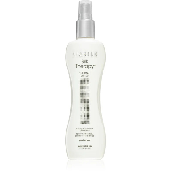  Biosilk Silk Therapy Thermal Shield Spray Termoprotettivo Per Piastra E Arricciacapelli Senza Parabeni 207 Ml 