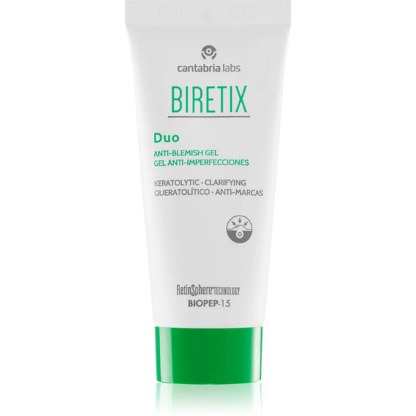  Biretix Treat Duo Anti-blemish Gel Trattamento Correttore Rigenerante Anti-recidiva Contro Le Imperfezioni Della Pelle E I Segni Di Acne 30 Ml 