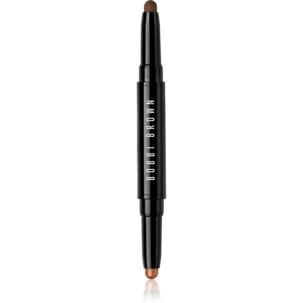  Bobbi Brown Long-wear Dual-ended Cream Shadow Stick Ombretti In Matita Duo Colore Milk Chocolate / Midnight Brown 1.6 G 