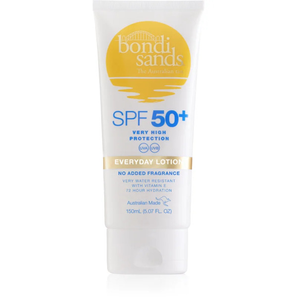  Bondi Sands Spf 50+ Everyday Body Lotion Latte Abbronzante Corpo Resistente All'acqua Spf 50+ 150 Ml 
